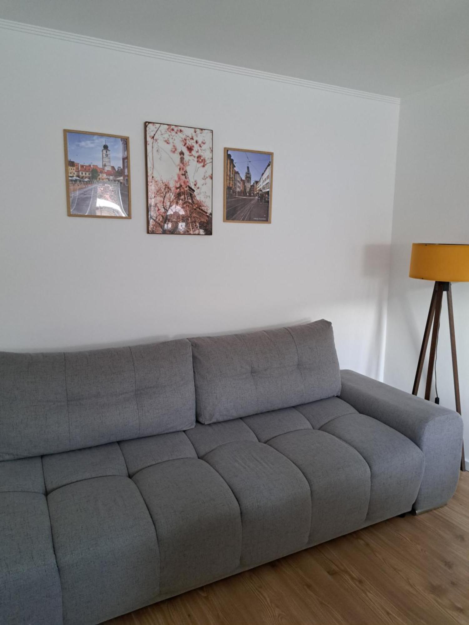 Free Garage In The Center-Delicia 4 Studio! 시비우 외부 사진