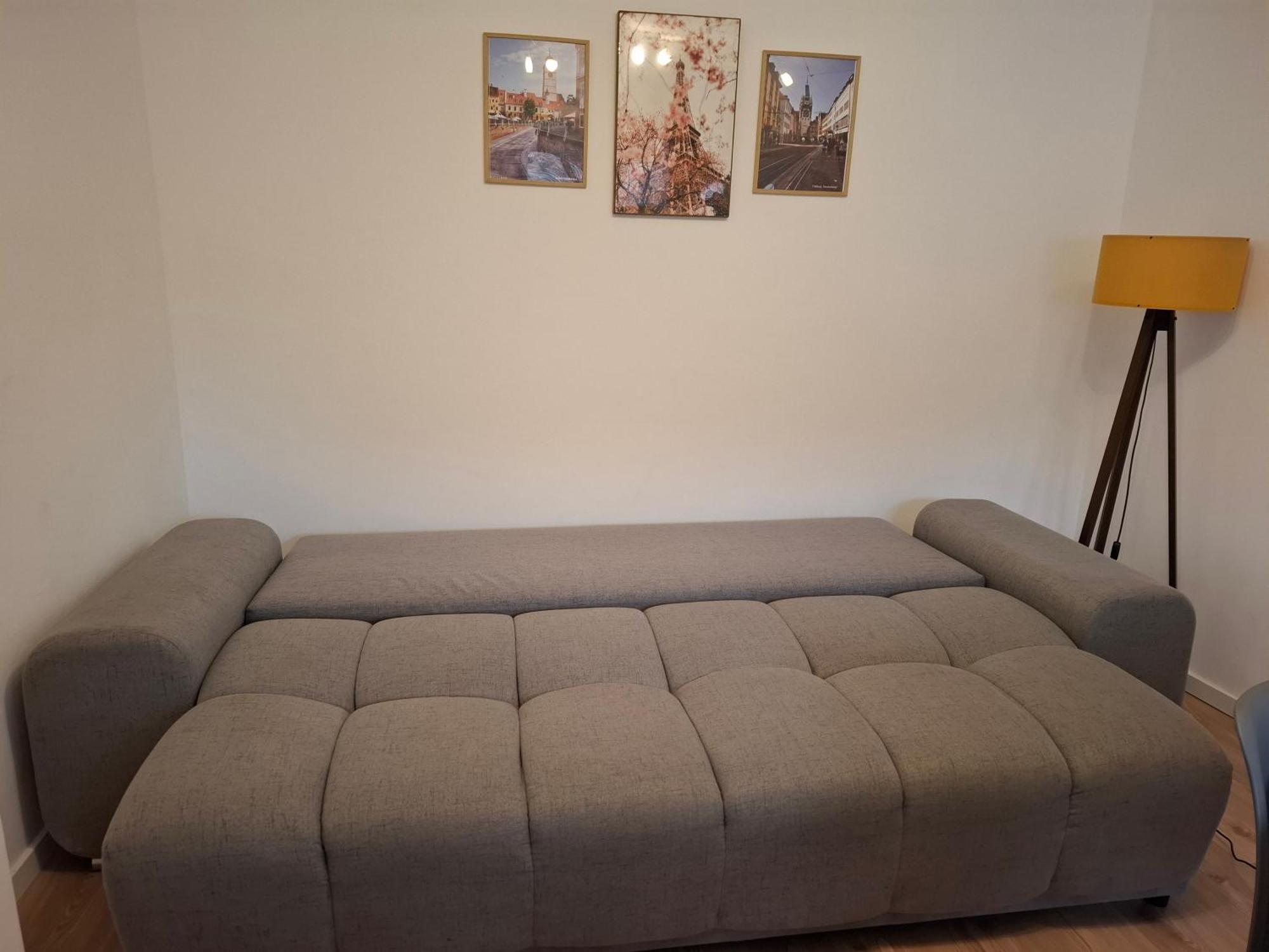 Free Garage In The Center-Delicia 4 Studio! 시비우 외부 사진